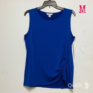 M - NWT Croft & Barrow Side Ruched Tunic